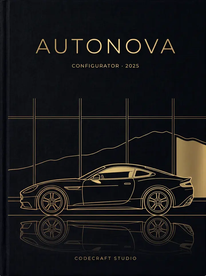 Auto Nova — the DevShutter case, bound as a book